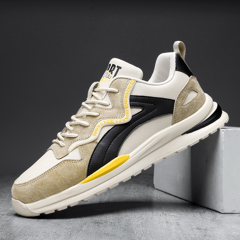 Sepatu Sneakers Running Pria VECCINO Sneakers Sport Retro Casual Pria Import Terbaru