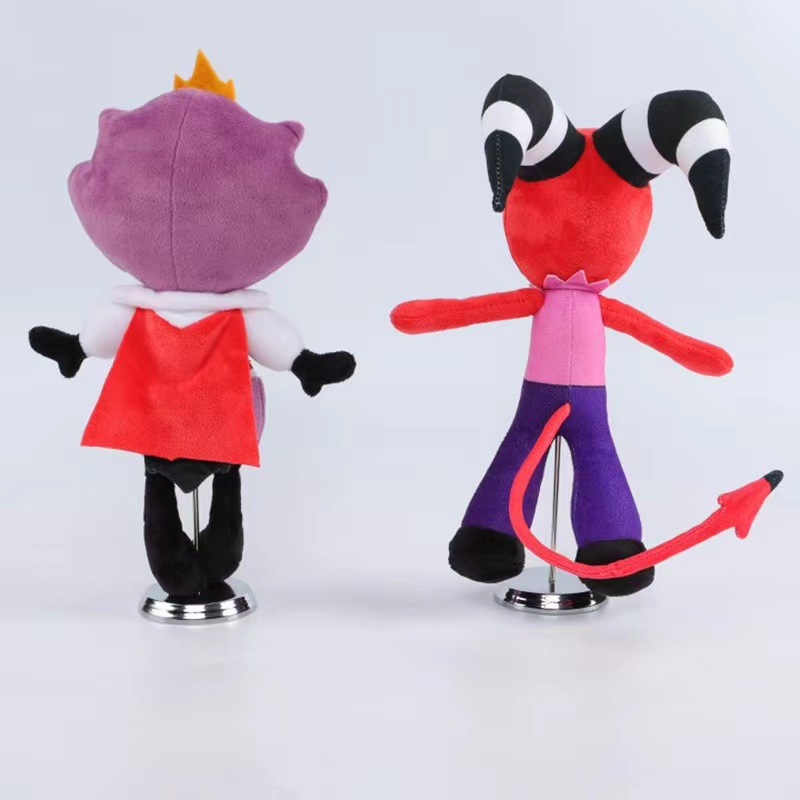 Hel Mainan Boneka Plush Helluva Boss 2 Monster Devil 30cm Untuk Hadiah Ulang Tahun Anak