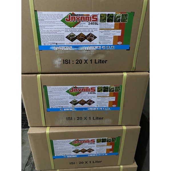 JAYARIS 1L 1Liter Herbisida Pembasmi Rumput Sampai Akar Sidafos Gibas Gempur Roundup