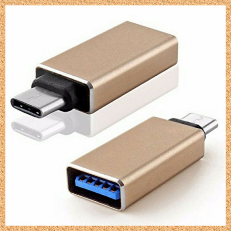 OTG Type C tipe-c Connector to Normal USB port Converter Data Transfer