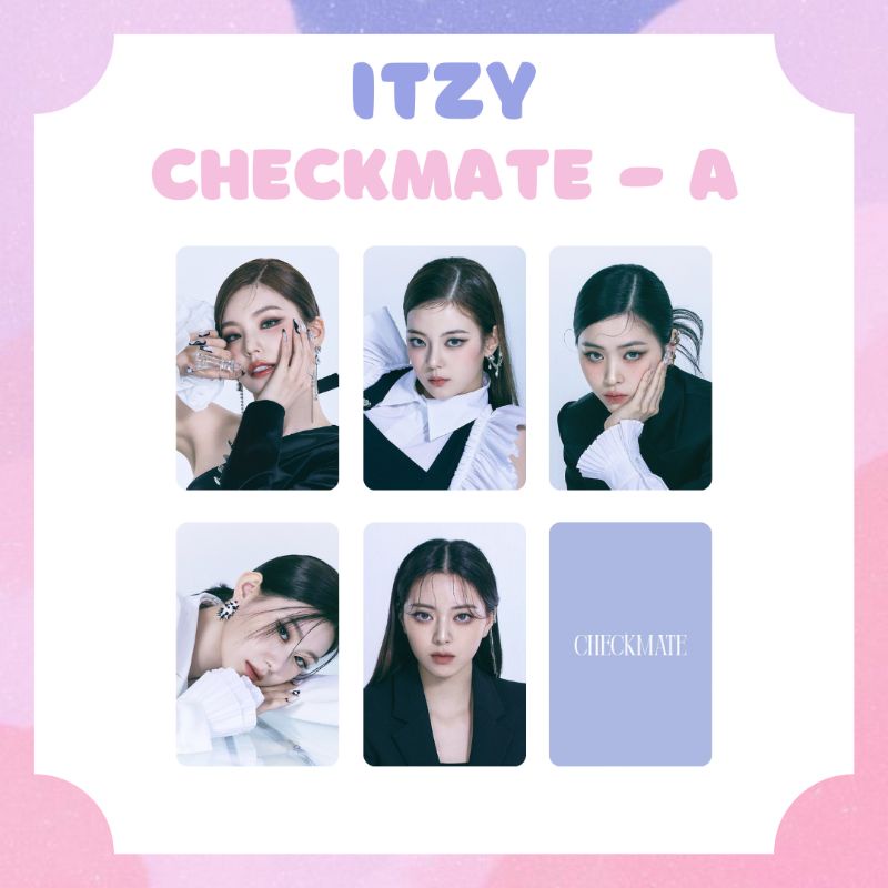 [ITZY] PHOTOCARD ITZY CHECKMATE SNEAKERS YEJI LIA RYUJIN CHAERYEONG YUNA ‼️ BACA DESKRIPSI ‼️