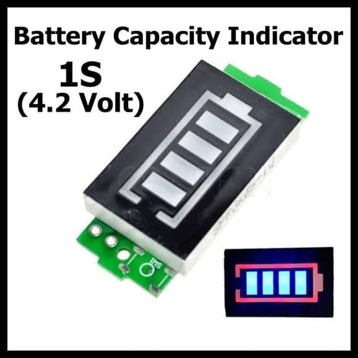 Display Bar 1S 4.2V Lithium Battery Capacity Indicator Power Tester