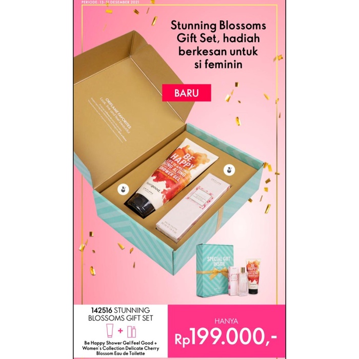 ❀❀CRAZY SALE❀❀ Special GIFT Inside SET - Gift Set Hadiah - Tendercare Gift Oriflame + Bonus NBS