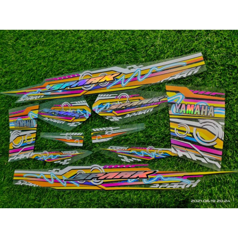 STRIPING TRANSPARAN HOLOGRAM VEGA R NEW