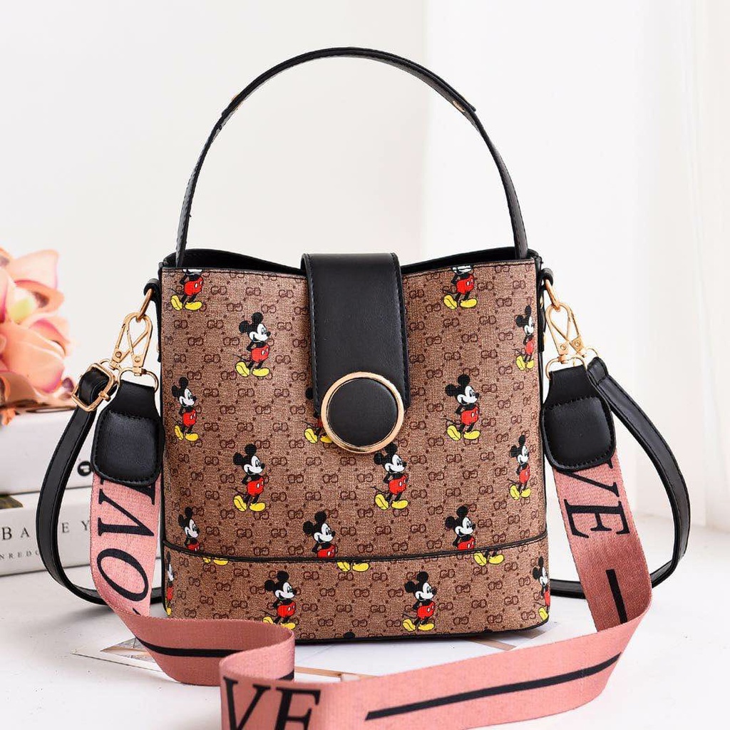 TASHAPPY CR7321 tas SELEMPANG Bucket Stylish Kekinian wanita import model korea supplier tas import