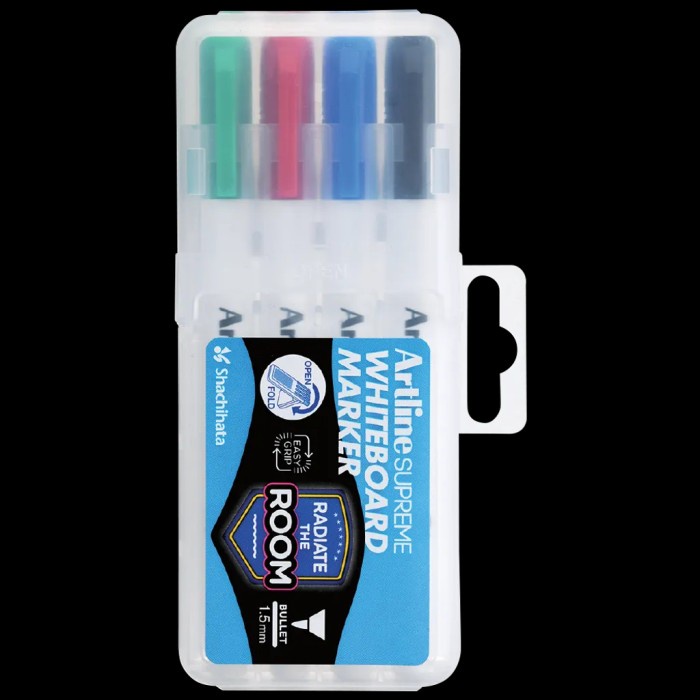 

Produk Artline Spidol Supreme Whiteboard Epf-507/Set 4 Warna Limited