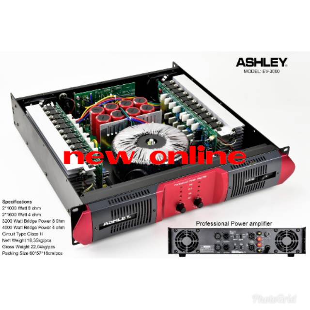 Power Ashley EV 3000 original Ashley