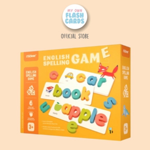 

Mideer Spelling Game - Education Toy English Alphabet Mainan Edukasi Berkualitas