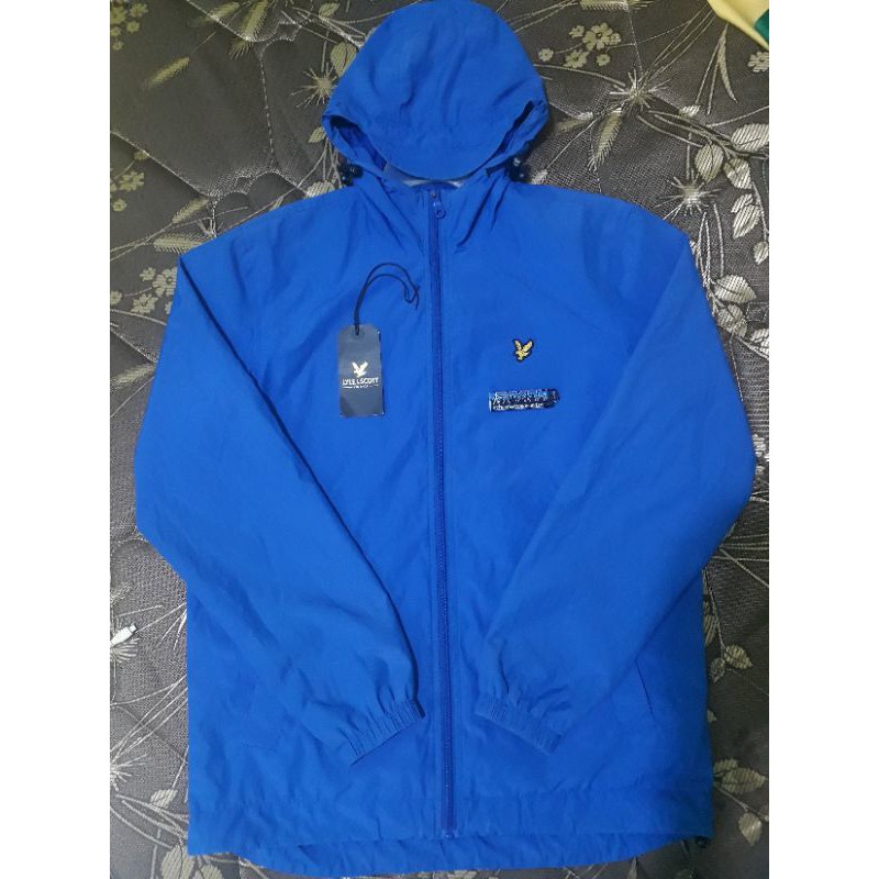 zip trough hooded jacket lyle & scott