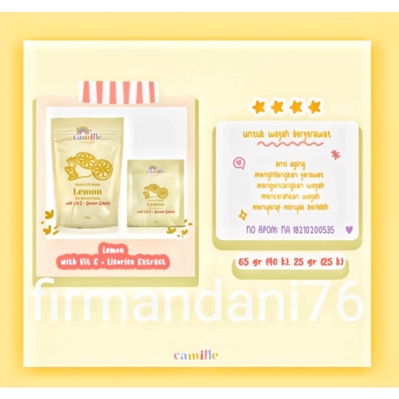Camille Beauty NadShavv AGENT RESMI PUSAT❤️Langsung Kirim CAMILLE BEAUTY 65gr❤️Bpom Register-6