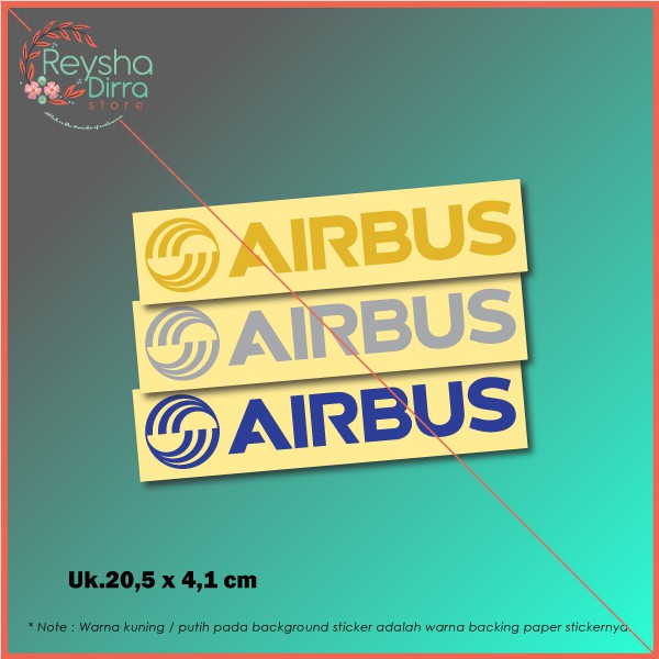 Sticker AIRBUS | Cutting Sticker AIRBUS | Aviation