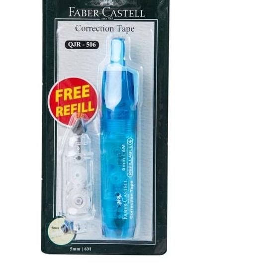 

۝ Tip Ex Kertas / Correction Tape Faber Castell QJR-506 ☑