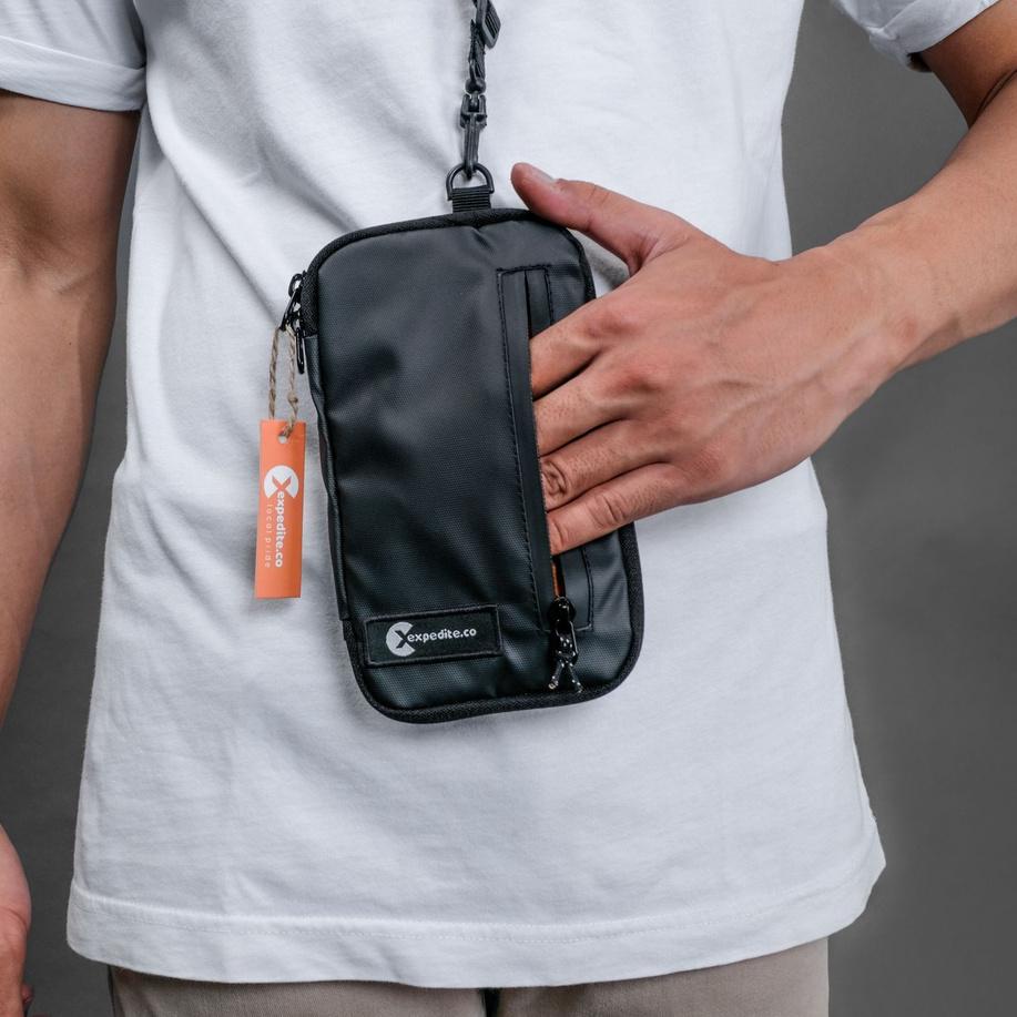 Expedite.co// Tas Hp Gantungan Leher Original, Tas Hp Mini Selempang Gantung Pria Wanita