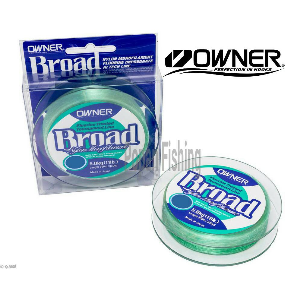 Alat Mancing Senar Owner Broad 0.40 - 300m
