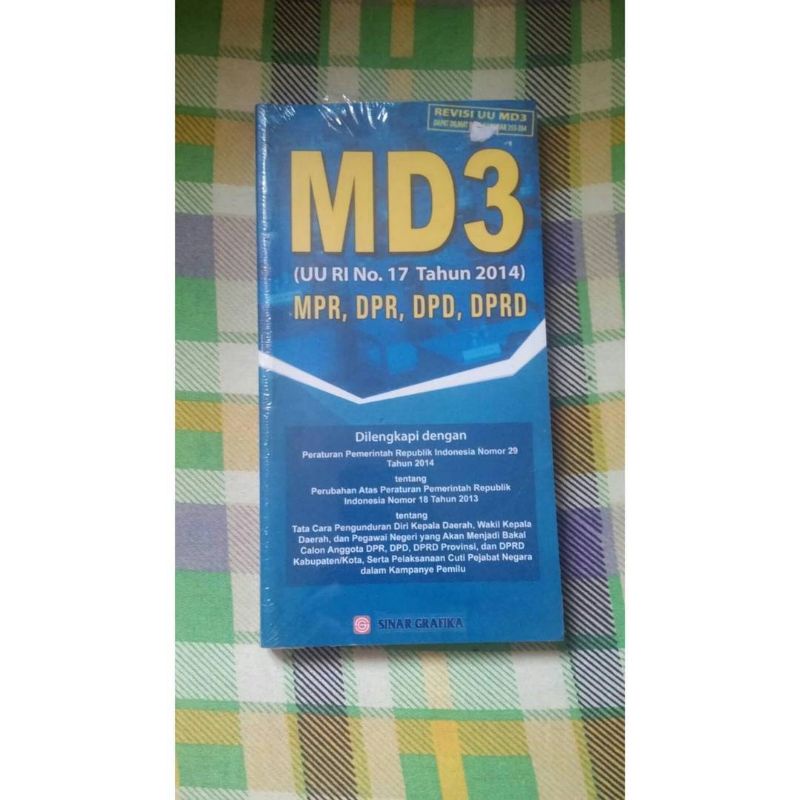 MD3 (UU RI No.17 Tahun 2014) MPR, DPR, DPD, DPRD