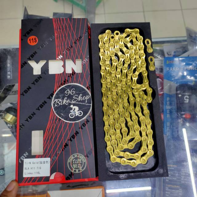 RANTAI CHAIN YBN 11 SPEED GOLD