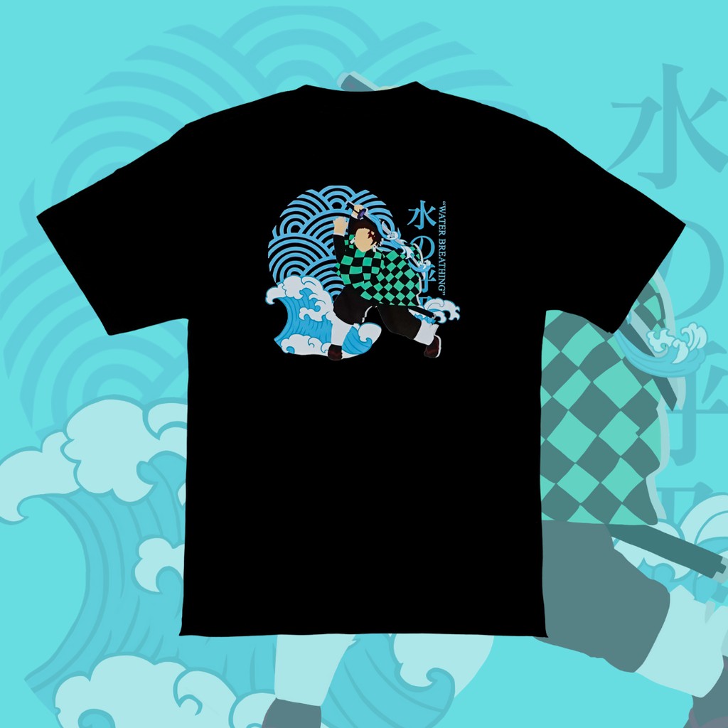 Baju Anime Tanjirou Kamado | Ikuzo.studio | Kaos Anime