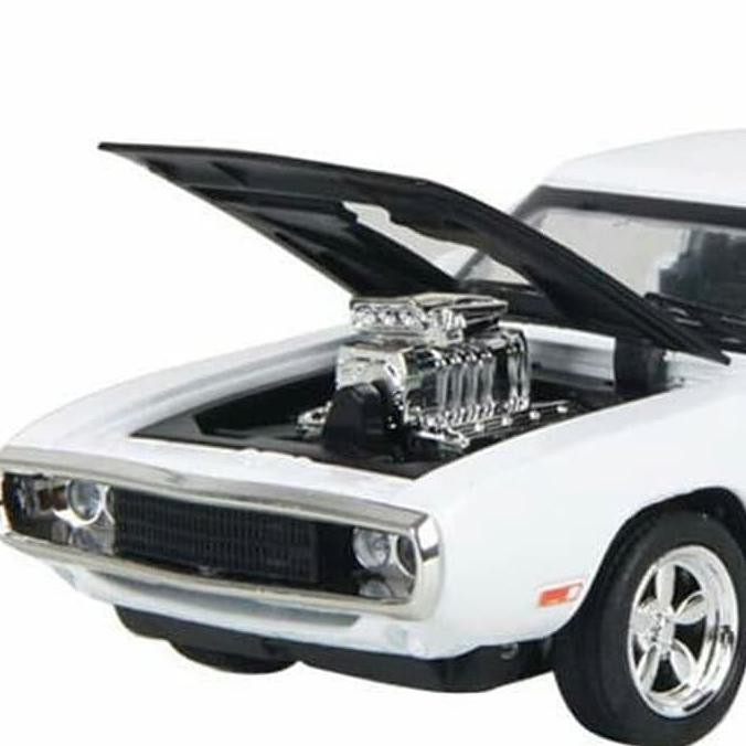 DIECAST dodge charger 1:18 premium - Putih | Diecast Mobil
