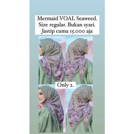 New Buttonscarves Mermaid "Seaweed"