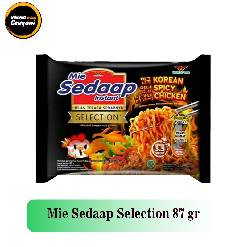 

Mie Instan Sedaap Selection 87 gram