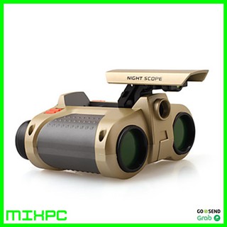 Teropong Night Scope 4 x 30mm Binoculars with Pop-Up Light
