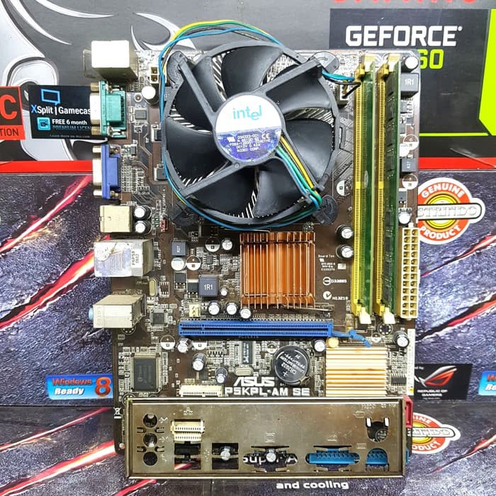 Paket Motherboard G31 Asus Gigabyte MSI ASRock Ram 2Gb Processor Intel Core 2 Duo E7xx Dan FaN