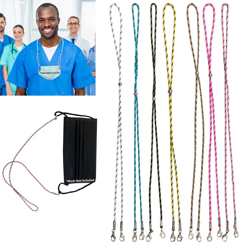 Kalung Masker Terbaru / Perhiasan Tali Masker Import / Rantai Masker Leher Pria dan Wanita / Gantung