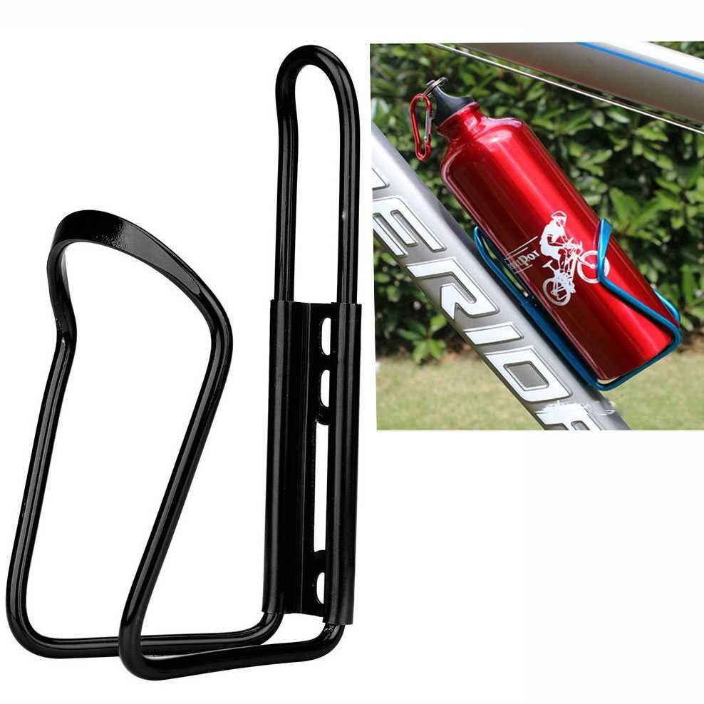 Holder Botol Minum Sepeda Bahan Aluminium || Komponen Aksesoris Sepeda Barang Unik Murah Lucu - YWPJ029-F