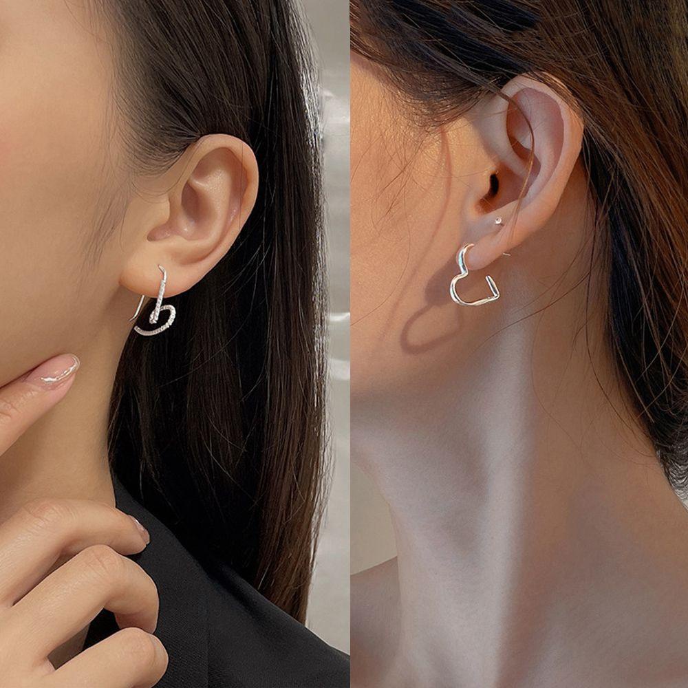 Anting Perak Nanas Pesta Fashion Baru Punk925 Jarum Perak