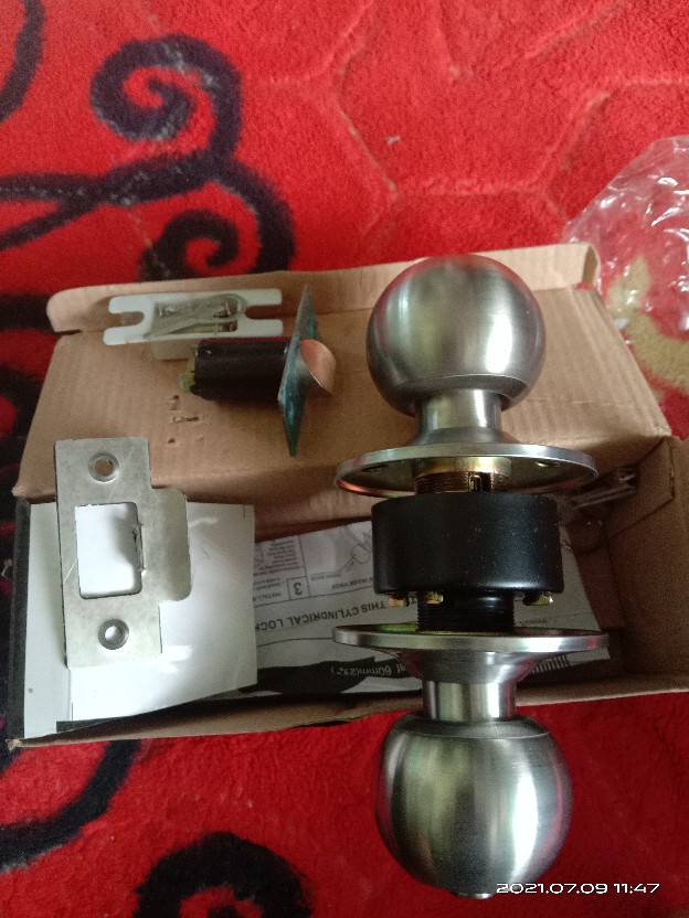 Enchanting Kunci Bulat Kamar Mandi Elock E1220 Stainless Steel