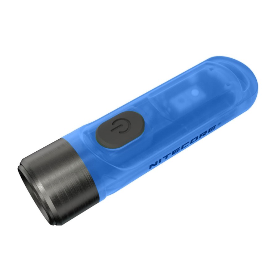 Nitecore TIKI GITD Senter LED Glow In The Dark OSRAM P8 300 Lumens - Blue