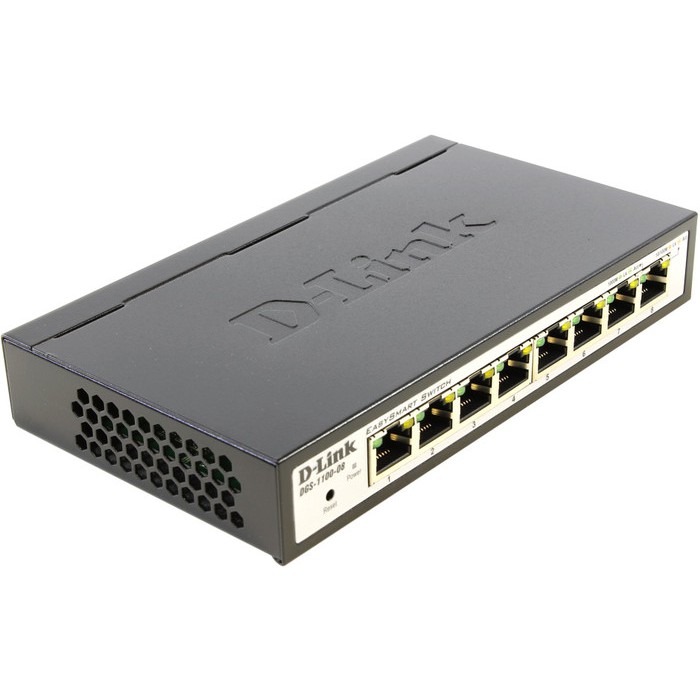 SWITCH HUB D-LINK DGS-1100-08 METAL