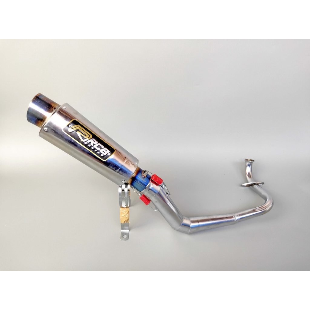 Knalpot Racing RCB Blue BEAT SCOOPY MIO J M3 XEON SOUL GT VARIO FINO SPIN NEX 110 125 150 2020 2021T