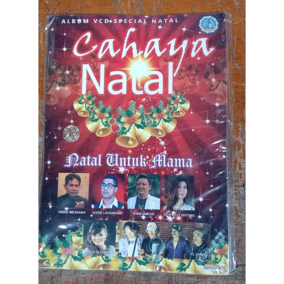 Kaset Vcd Original lagu natal( cahaya natal)