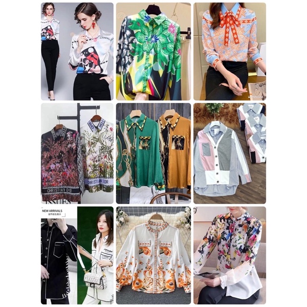 KEMEJA WANITA // KEMEJA IMPORT BANGKOK // ATASAN KEMEJA WANITA // BLOUSE IMPORT // KEMEJA KERJA