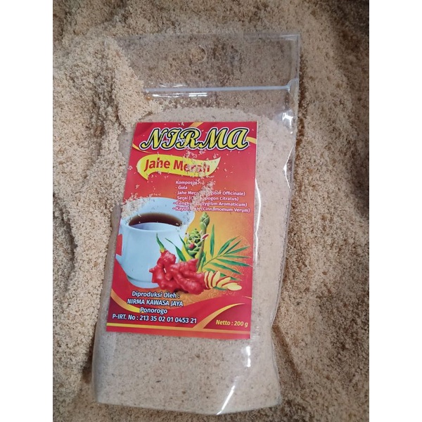 

SERBUK HERBAL JAHE MERAH HALAL