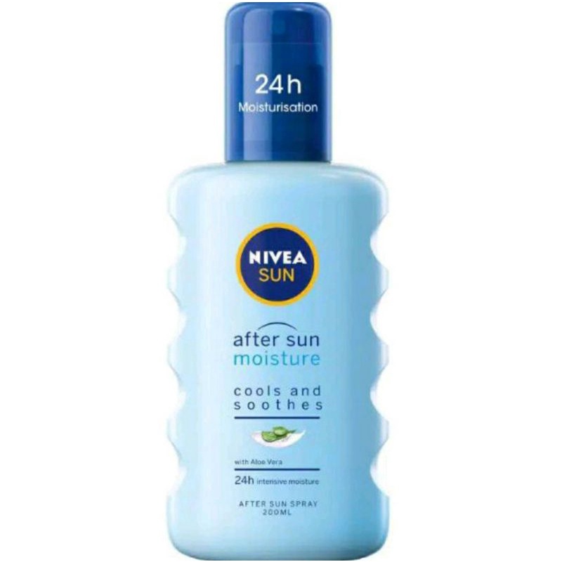 Nivea After Sun Moistursing with Aloe Vera Spray Lotion 200ml