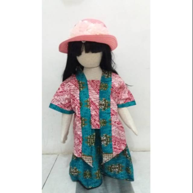 SERI N Kebaya anak/kebaya bayu/baju batik anak/kebaya batik/baju bayi/kutu baru batik/kutu baru anak