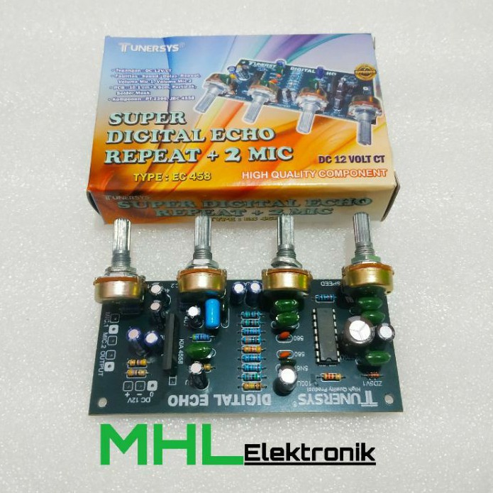 Super Digital Echo Repeat 2 Mic