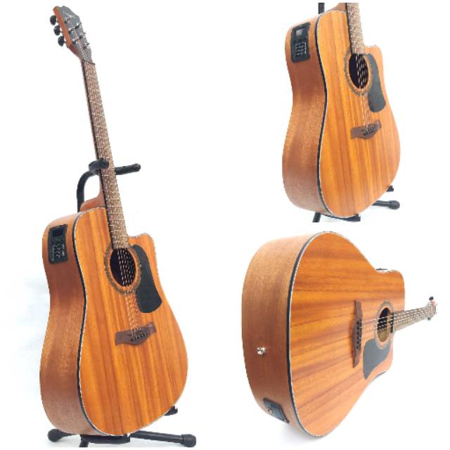 Gitar Akustik Elektrik Tuner Cowboy Camwood IWC-243NSK IWC 243 NSK Original