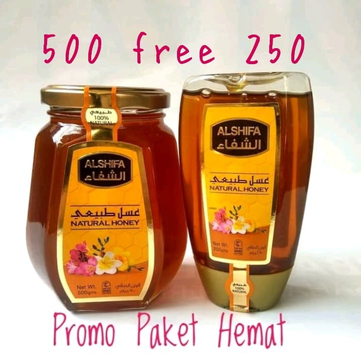 

Paket Madu Al Shifa 500 - Al Shifa Promo 500 gram Free 250 Original