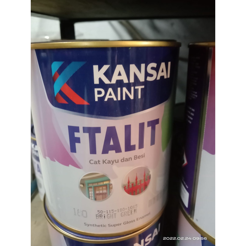 Cat Kayu Dan Besi F-TALIT - Ftalit - Kemasan 1kg - Kansai Paints