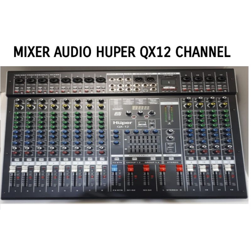 HUPER QX12 - MIXER 12Ch