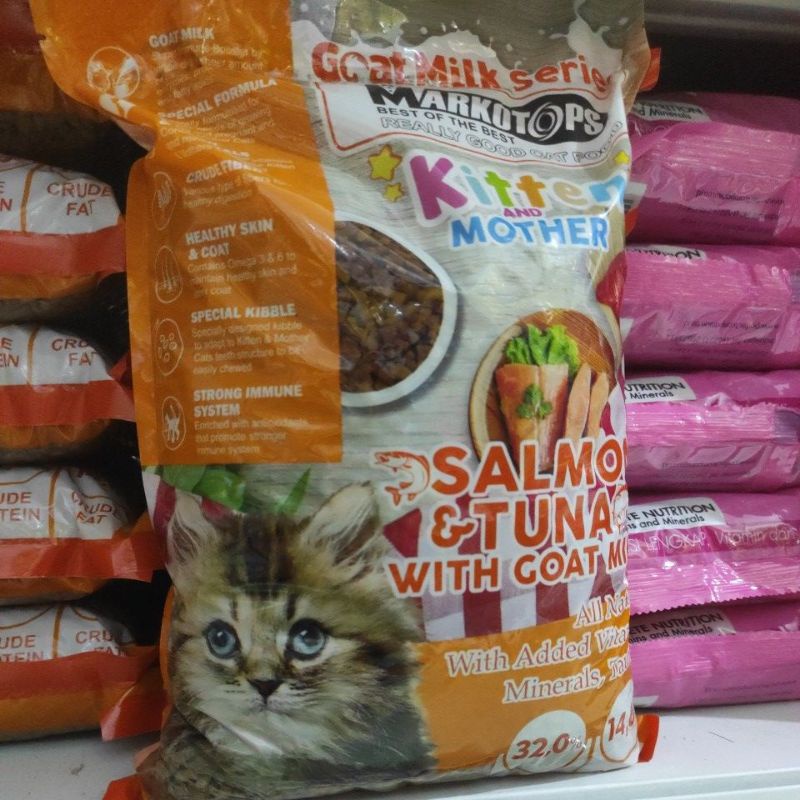 Makanan kucing Markotop Kitten Cat food Repack 1kg