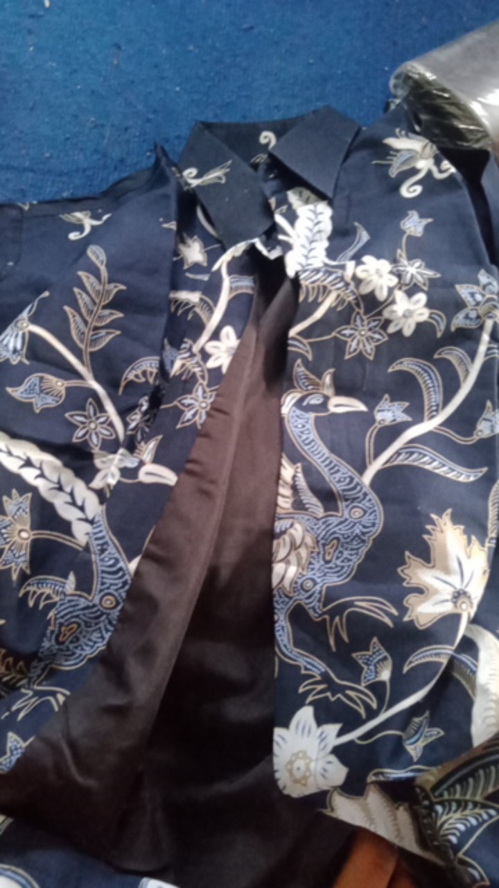 Merak Khayangan Kemeja Batik Pria Lengan Panjang By Aljaya Batik