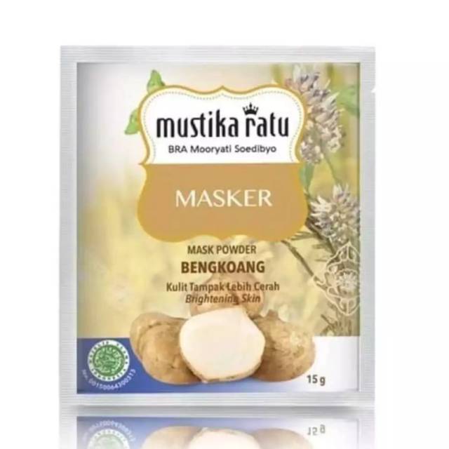 Mustika Ratu Brightening Bengkoang Powder Mask 15 gr