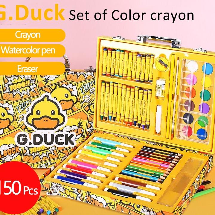 

Terbaru.. 【uClub】Oil Pastel Crayon 150/208 Macam Warna Set Koper 150/208 in 1 Cocok Untuk - CP4/CP5