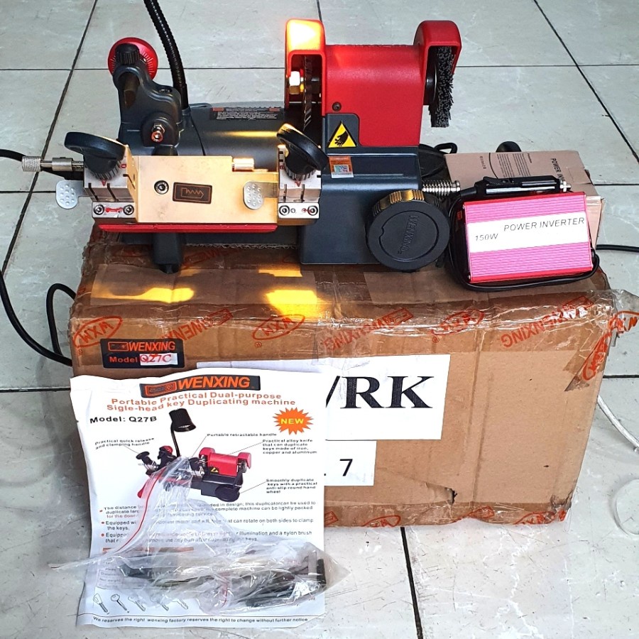 ORIGINAL mesin duplikat kunci wenxing Q27c