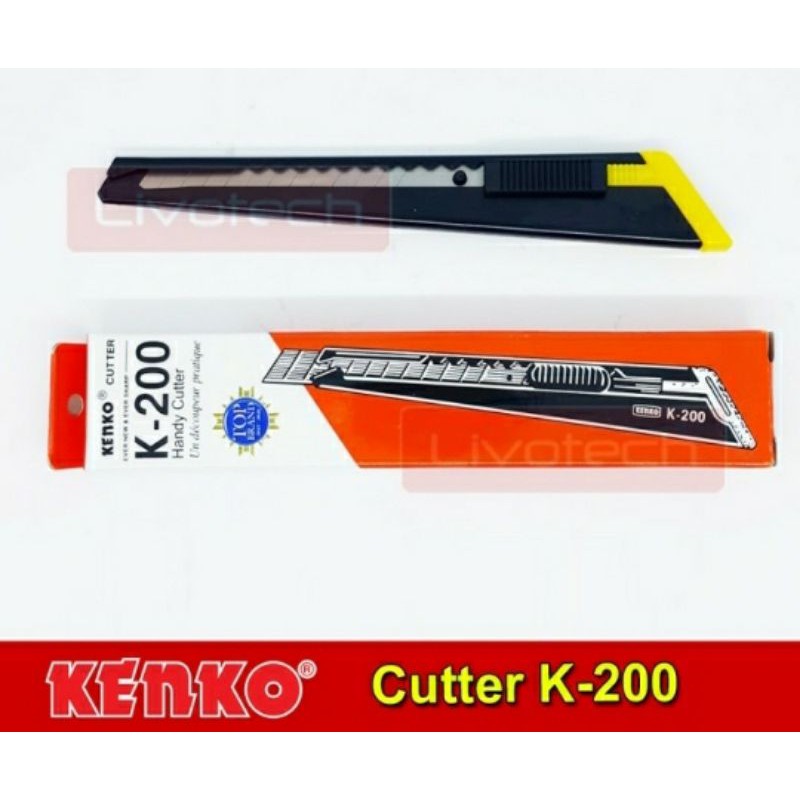 

Cutter K200 Gagang Besi + Isi 1 Pack