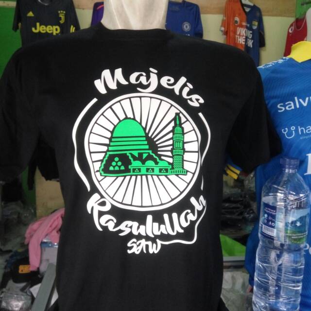 Kaos majelis rasulullah saw / kaos Islami / KAOS ISLAMI / KAOS CATTON